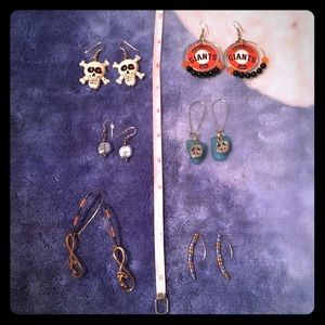 6 pairs handmade earrings